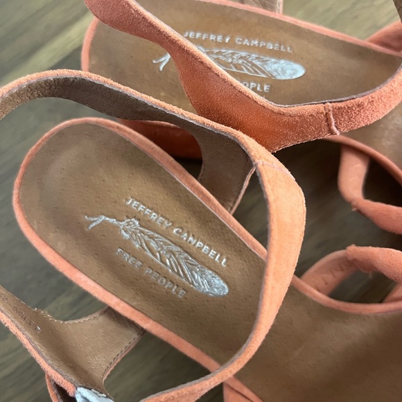 Jeffrey Campbell Free People Clementine Block Heel size 8 - Picture 3 of 9